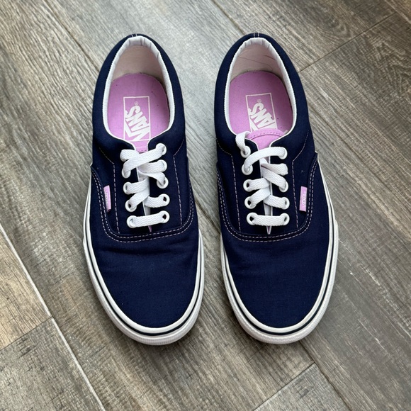 Vans Authentic Shoe laced purple dark blue 8.5 - Picture 3 of 6